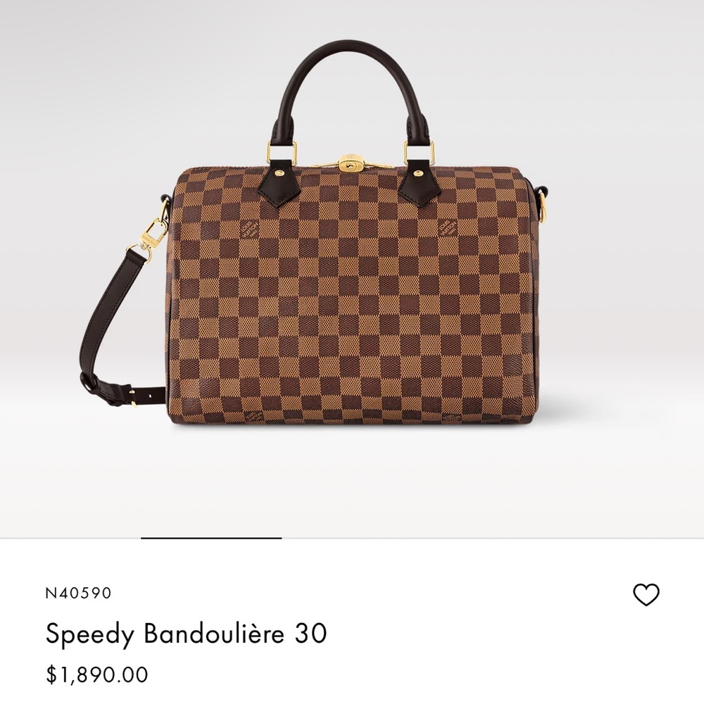 Louis Vuitton Speedy bandouliere 30